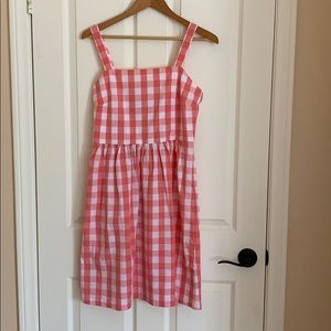 Pink Gingham Dress